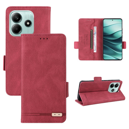 Magnetic Clasp Leather Phone Case, For Redmi Note 17 5G / 4G Global / 5G India 169.7mm, For Redmi Note 17 Pro+ 5G Global 163.4mm, For Redmi Turbo 5 Max / Poco X8 Pro Max 5G, For Redmi Note 15 Pro+ 5G 163.3mm / Poco M8 Pro 5G                            ...