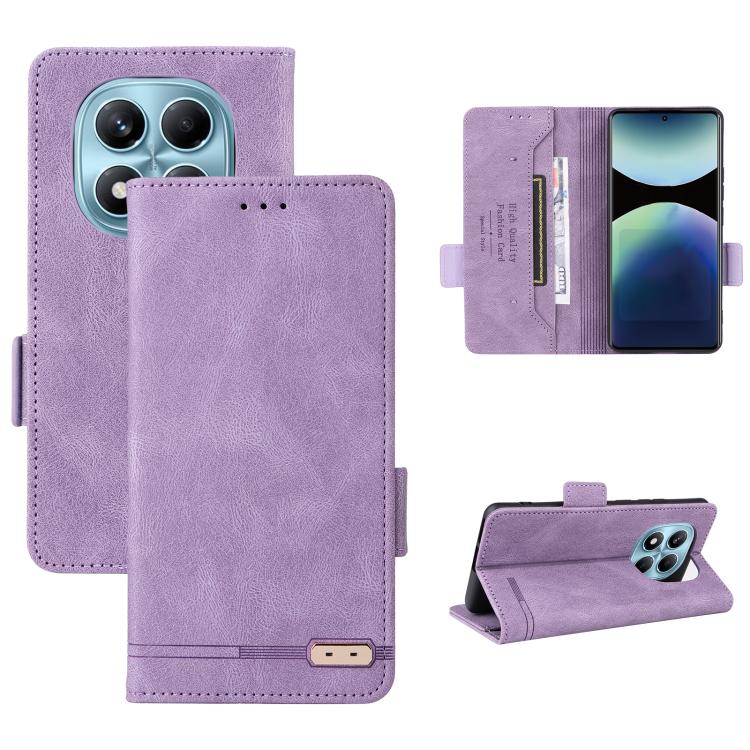 Magnetic Clasp Leather Phone Case, For Redmi Note 17 5G / 4G Global / 5G India 169.7mm, For Redmi Note 17 Pro+ 5G Global 163.4mm, For Redmi Turbo 5 Max / Poco X8 Pro Max 5G, For Redmi Note 15 Pro+ 5G 163.3mm / Poco M8 Pro 5G                            ...