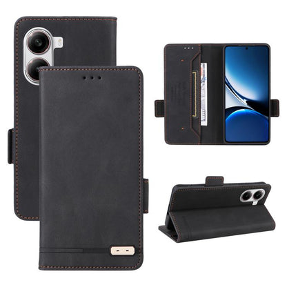 Magnetic Clasp Leather Phone Case, For Redmi Note 17 5G / 4G Global / 5G India 169.7mm, For Redmi Note 17 Pro+ 5G Global 163.4mm, For Redmi Turbo 5 Max / Poco X8 Pro Max 5G, For Redmi Note 15 Pro+ 5G 163.3mm / Poco M8 Pro 5G                            ...