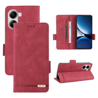 Magnetic Clasp Leather Phone Case, For Redmi Note 17 5G / 4G Global / 5G India 169.7mm, For Redmi Note 17 Pro+ 5G Global 163.4mm, For Redmi Turbo 5 Max / Poco X8 Pro Max 5G, For Redmi Note 15 Pro+ 5G 163.3mm / Poco M8 Pro 5G                            ...