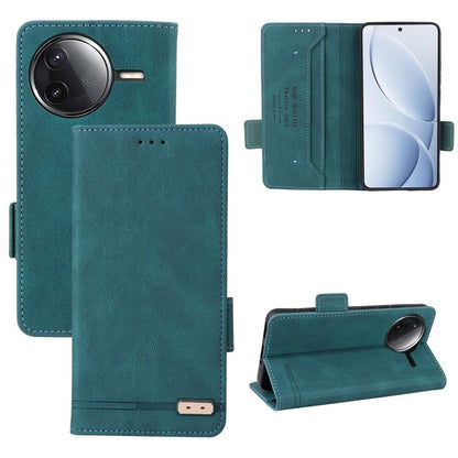 Magnetic Clasp Leather Phone Case, For Redmi Note 17 5G / 4G Global / 5G India 169.7mm, For Redmi Note 17 Pro+ 5G Global 163.4mm, For Redmi Turbo 5 Max / Poco X8 Pro Max 5G, For Redmi Note 15 Pro+ 5G 163.3mm / Poco M8 Pro 5G                            ...