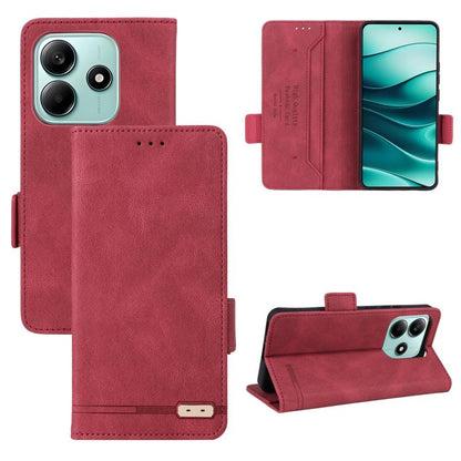 Magnetic Clasp Leather Phone Case, For Redmi Note 17 5G / 4G Global / 5G India 169.7mm, For Redmi Note 17 Pro+ 5G Global 163.4mm, For Redmi Turbo 5 Max / Poco X8 Pro Max 5G, For Redmi Note 15 Pro+ 5G 163.3mm / Poco M8 Pro 5G                            ...