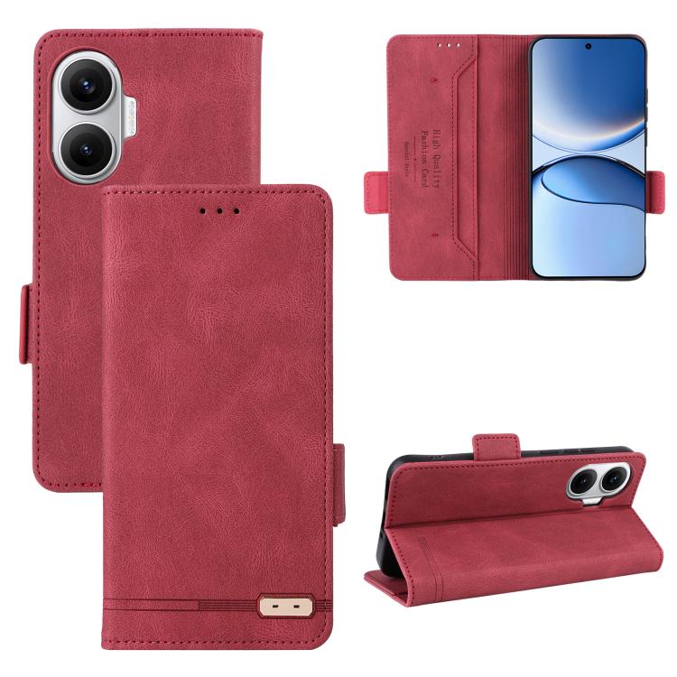 Magnetic Clasp Leather Phone Case, For Redmi Note 17 5G / 4G Global / 5G India 169.7mm, For Redmi Note 17 Pro+ 5G Global 163.4mm, For Redmi Turbo 5 Max / Poco X8 Pro Max 5G, For Redmi Note 15 Pro+ 5G 163.3mm / Poco M8 Pro 5G                            ...