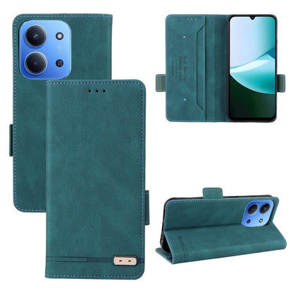 Magnetic Clasp Leather Phone Case, For Redmi Note 17 5G / 4G Global / 5G India 169.7mm, For Redmi Note 17 Pro+ 5G Global 163.4mm, For Redmi Turbo 5 Max / Poco X8 Pro Max 5G, For Redmi Note 15 Pro+ 5G 163.3mm / Poco M8 Pro 5G                            ...