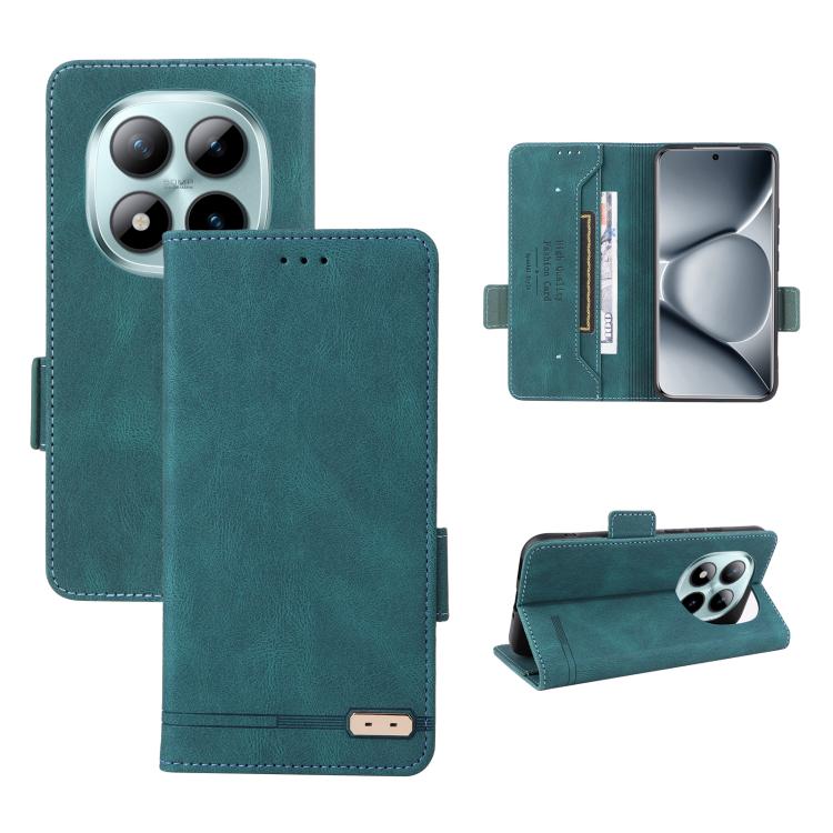 Magnetic Clasp Leather Phone Case, For Redmi Note 17 5G / 4G Global / 5G India 169.7mm, For Redmi Note 17 Pro+ 5G Global 163.4mm, For Redmi Turbo 5 Max / Poco X8 Pro Max 5G, For Redmi Note 15 Pro+ 5G 163.3mm / Poco M8 Pro 5G                            ...