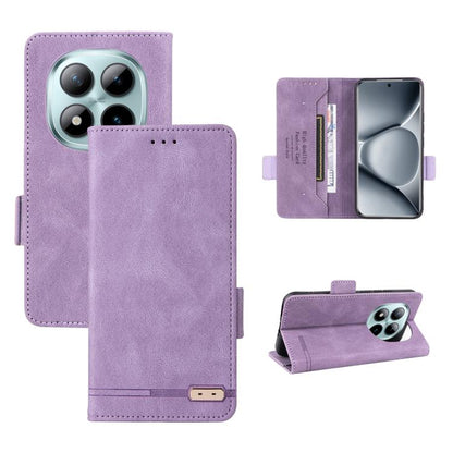 Magnetic Clasp Leather Phone Case, For Redmi Note 17 5G / 4G Global / 5G India 169.7mm, For Redmi Note 17 Pro+ 5G Global 163.4mm, For Redmi Turbo 5 Max / Poco X8 Pro Max 5G, For Redmi Note 15 Pro+ 5G 163.3mm / Poco M8 Pro 5G                            ...