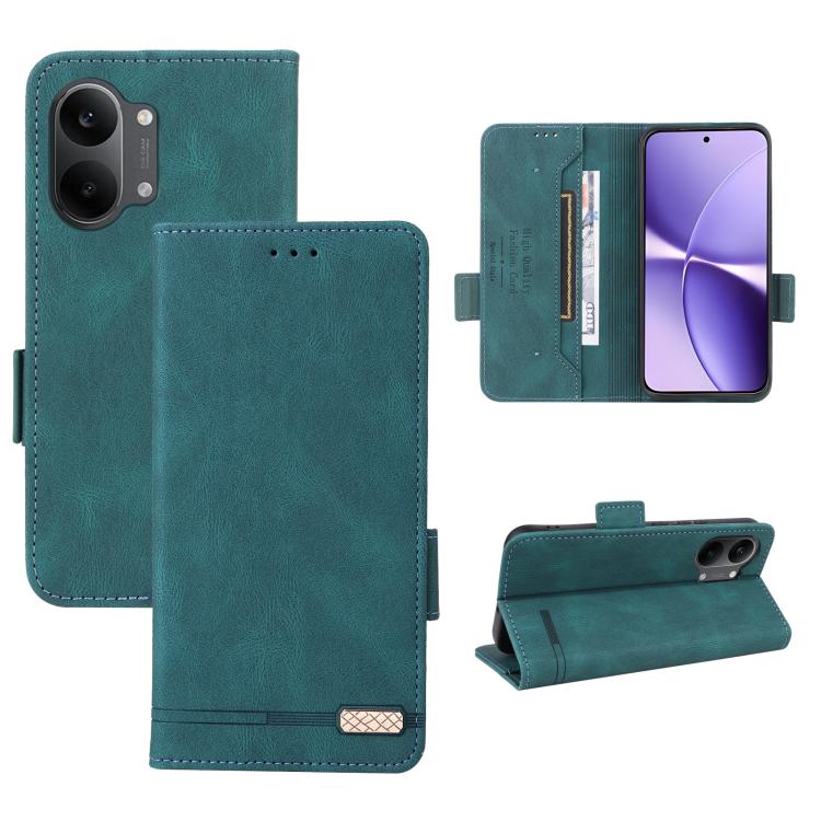 Magnetic Clasp Leather Phone Case, For Redmi Note 17 5G / 4G Global / 5G India 169.7mm, For Redmi Note 17 Pro+ 5G Global 163.4mm, For Redmi Turbo 5 Max / Poco X8 Pro Max 5G, For Redmi Note 15 Pro+ 5G 163.3mm / Poco M8 Pro 5G                            ...
