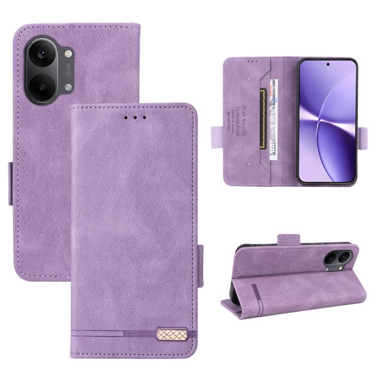 Magnetic Clasp Leather Phone Case, For Redmi Note 17 5G / 4G Global / 5G India 169.7mm, For Redmi Note 17 Pro+ 5G Global 163.4mm, For Redmi Turbo 5 Max / Poco X8 Pro Max 5G, For Redmi Note 15 Pro+ 5G 163.3mm / Poco M8 Pro 5G                            ...
