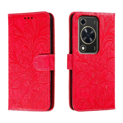Lace Flower Embossing Flip Leather Phone Case, For Huawei Enjoy 70 Pro, For Huawei Enjoy 70, For Huawei Nova 12 Pro, For Huawei Nova 12