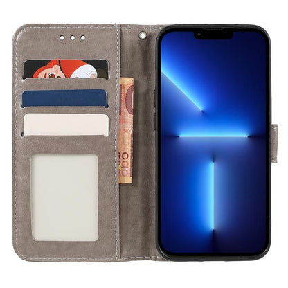 Lace Flower Embossing Flip Leather Phone Case, For Xiaomi 13T / 13T Pro