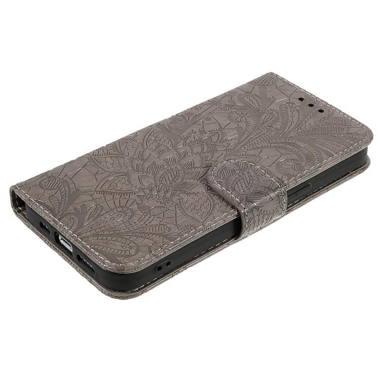 Lace Flower Embossing Flip Leather Phone Case, For Xiaomi 13T / 13T Pro