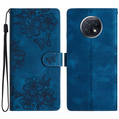 Cherry Blossom Butterfly Skin Feel Embossed PU Phone Case, For Xiaomi Redmi 10 2022, For Xiaomi Redmi Note 11 4G Global, For Xiaomi Redmi 10, For Xiaomi Redmi Note 10 5G, For Xiaomi Redmi Note 10S, For Xiaomi Redmi Note 10 Pro Max                      ...