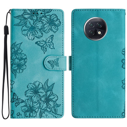 Cherry Blossom Butterfly Skin Feel Embossed PU Phone Case, For Xiaomi Redmi 10 2022, For Xiaomi Redmi Note 11 4G Global, For Xiaomi Redmi 10, For Xiaomi Redmi Note 10 5G, For Xiaomi Redmi Note 10S, For Xiaomi Redmi Note 10 Pro Max                      ...
