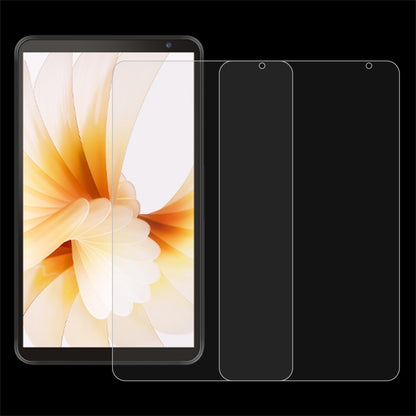 2pcs 9H 0.3mm Explosion-proof Tempered Glass Film, For PRITOM M10 10.1, For PRITOM Tab 16 12, For PRITOM Tab M7/Tab 7 Pro/Ainmel Kids 707, For PRITOM L10 10.1, For PRITOM Tab 11 10.1 inch
