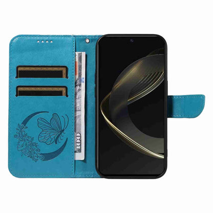 Swallowtail Butterfly Embossed Leather Phone Case, For Huawei nova 11 SE 4G