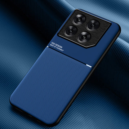 Classic Tilt Strip Grain Magnetic PC Hybrid TPU Phone Case, For Infinix GT 20 Pro, For Infinix Hot 30i