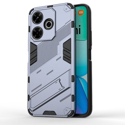 Punk Armor 2 in 1 PC + TPU Phone Case with Holder, For Redmi A5 4G 171.1mm / Poco C71, For Redmi K80 Pro / Poco F7 Ultra, For Redmi K80 / Poco F7 Pro, For Redmi Turbo 4 Pro, For Redmi Note Turbo 4, For Redmi Note 14 Pro 4G, For Redmi Note 14 4G 163.25m...