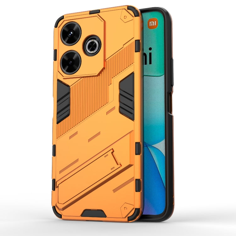 Punk Armor 2 in 1 PC + TPU Phone Case with Holder, For Redmi A5 4G 171.1mm / Poco C71, For Redmi K80 Pro / Poco F7 Ultra, For Redmi K80 / Poco F7 Pro, For Redmi Turbo 4 Pro, For Redmi Note Turbo 4, For Redmi Note 14 Pro 4G, For Redmi Note 14 4G 163.25m...