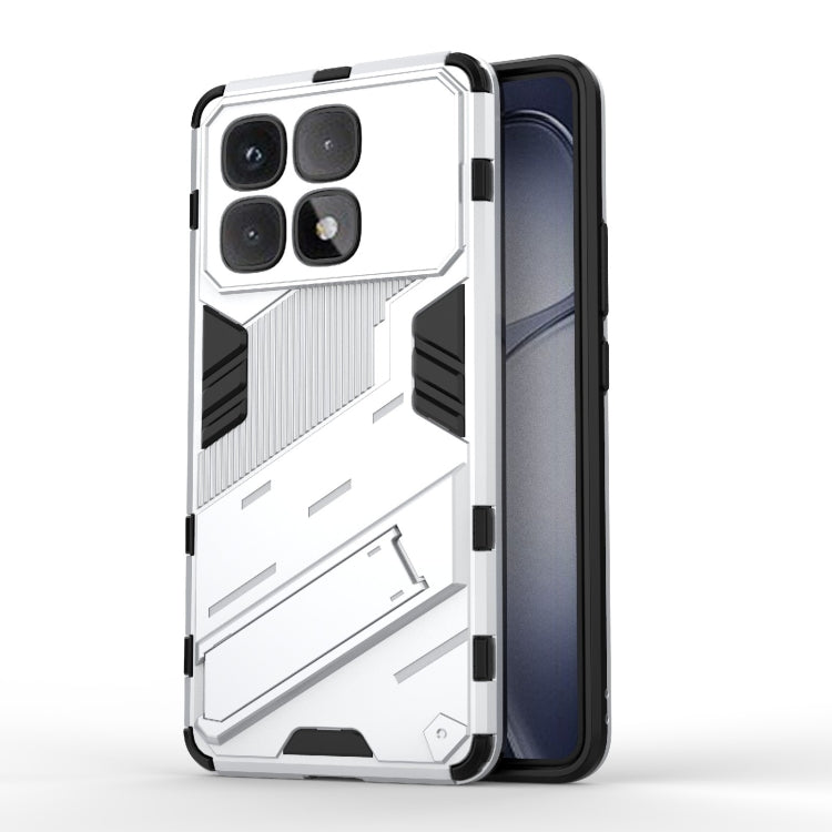 Punk Armor 2 in 1 PC + TPU Phone Case with Holder, For Redmi A5 4G 171.1mm / Poco C71, For Redmi K80 Pro / Poco F7 Ultra, For Redmi K80 / Poco F7 Pro, For Redmi Turbo 4 Pro, For Redmi Note Turbo 4, For Redmi Note 14 Pro 4G, For Redmi Note 14 4G 163.25m...