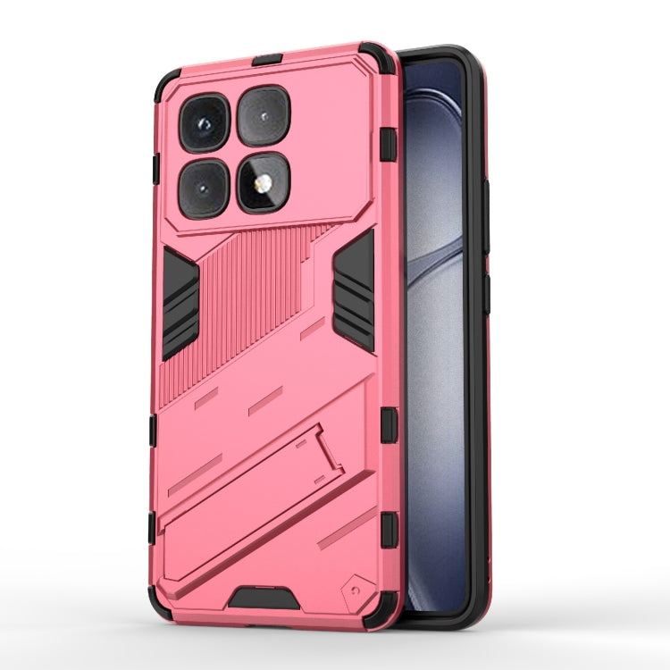 Punk Armor 2 in 1 PC + TPU Phone Case with Holder, For Redmi A5 4G 171.1mm / Poco C71, For Redmi K80 Pro / Poco F7 Ultra, For Redmi K80 / Poco F7 Pro, For Redmi Turbo 4 Pro, For Redmi Note Turbo 4, For Redmi Note 14 Pro 4G, For Redmi Note 14 4G 163.25m...