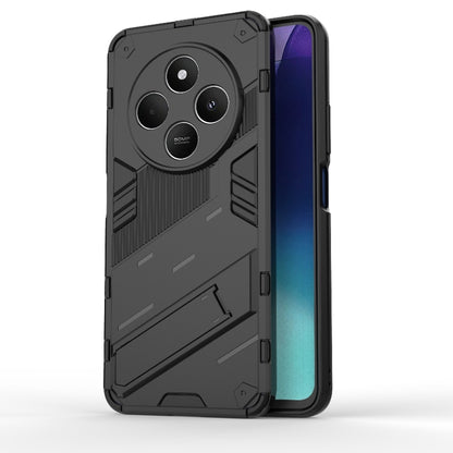 Punk Armor 2 in 1 PC + TPU Phone Case with Holder, For Redmi A5 4G 171.1mm / Poco C71, For Redmi K80 Pro / Poco F7 Ultra, For Redmi K80 / Poco F7 Pro, For Redmi Turbo 4 Pro, For Redmi Note Turbo 4, For Redmi Note 14 Pro 4G, For Redmi Note 14 4G 163.25m...