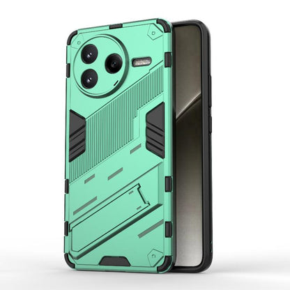 Punk Armor 2 in 1 PC + TPU Phone Case with Holder, For Redmi A5 4G 171.1mm / Poco C71, For Redmi K80 Pro / Poco F7 Ultra, For Redmi K80 / Poco F7 Pro, For Redmi Turbo 4 Pro, For Redmi Note Turbo 4, For Redmi Note 14 Pro 4G, For Redmi Note 14 4G 163.25m...
