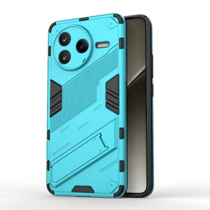 Punk Armor 2 in 1 PC + TPU Phone Case with Holder, For Redmi A5 4G 171.1mm / Poco C71, For Redmi K80 Pro / Poco F7 Ultra, For Redmi K80 / Poco F7 Pro, For Redmi Turbo 4 Pro, For Redmi Note Turbo 4, For Redmi Note 14 Pro 4G, For Redmi Note 14 4G 163.25m...