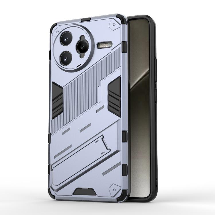 Punk Armor 2 in 1 PC + TPU Phone Case with Holder, For Redmi A5 4G 171.1mm / Poco C71, For Redmi K80 Pro / Poco F7 Ultra, For Redmi K80 / Poco F7 Pro, For Redmi Turbo 4 Pro, For Redmi Note Turbo 4, For Redmi Note 14 Pro 4G, For Redmi Note 14 4G 163.25m...