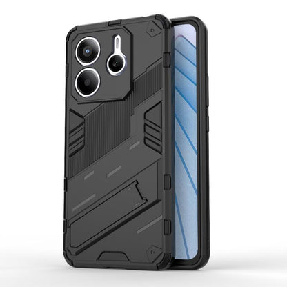 Punk Armor 2 in 1 PC + TPU Phone Case with Holder, For Redmi A5 4G 171.1mm / Poco C71, For Redmi K80 Pro / Poco F7 Ultra, For Redmi K80 / Poco F7 Pro, For Redmi Turbo 4 Pro, For Redmi Note Turbo 4, For Redmi Note 14 Pro 4G, For Redmi Note 14 4G 163.25m...
