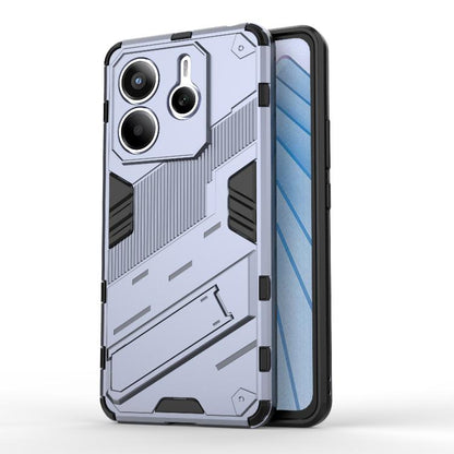 Punk Armor 2 in 1 PC + TPU Phone Case with Holder, For Redmi A5 4G 171.1mm / Poco C71, For Redmi K80 Pro / Poco F7 Ultra, For Redmi K80 / Poco F7 Pro, For Redmi Turbo 4 Pro, For Redmi Note Turbo 4, For Redmi Note 14 Pro 4G, For Redmi Note 14 4G 163.25m...