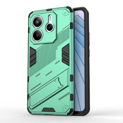Punk Armor 2 in 1 PC + TPU Phone Case with Holder, For Redmi A5 4G 171.1mm / Poco C71, For Redmi K80 Pro / Poco F7 Ultra, For Redmi K80 / Poco F7 Pro, For Redmi Turbo 4 Pro, For Redmi Note Turbo 4, For Redmi Note 14 Pro 4G, For Redmi Note 14 4G 163.25m...