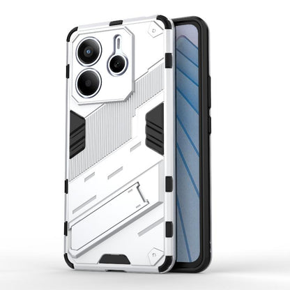 Punk Armor 2 in 1 PC + TPU Phone Case with Holder, For Redmi A5 4G 171.1mm / Poco C71, For Redmi K80 Pro / Poco F7 Ultra, For Redmi K80 / Poco F7 Pro, For Redmi Turbo 4 Pro, For Redmi Note Turbo 4, For Redmi Note 14 Pro 4G, For Redmi Note 14 4G 163.25m...