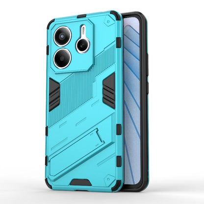 Punk Armor 2 in 1 PC + TPU Phone Case with Holder, For Redmi A5 4G 171.1mm / Poco C71, For Redmi K80 Pro / Poco F7 Ultra, For Redmi K80 / Poco F7 Pro, For Redmi Turbo 4 Pro, For Redmi Note Turbo 4, For Redmi Note 14 Pro 4G, For Redmi Note 14 4G 163.25m...