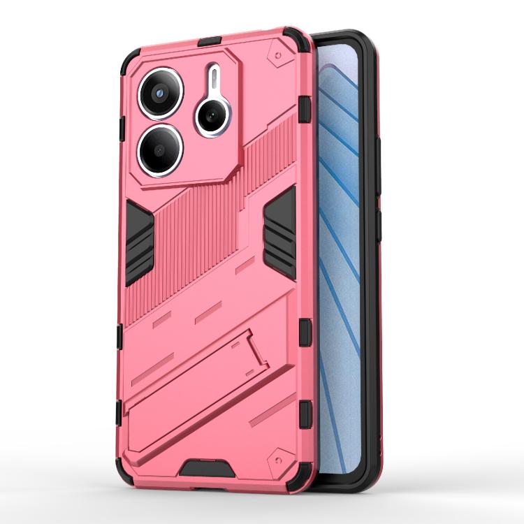 Punk Armor 2 in 1 PC + TPU Phone Case with Holder, For Redmi A5 4G 171.1mm / Poco C71, For Redmi K80 Pro / Poco F7 Ultra, For Redmi K80 / Poco F7 Pro, For Redmi Turbo 4 Pro, For Redmi Note Turbo 4, For Redmi Note 14 Pro 4G, For Redmi Note 14 4G 163.25m...