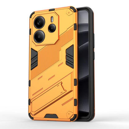 Punk Armor 2 in 1 PC + TPU Phone Case with Holder, For Redmi A5 4G 171.1mm / Poco C71, For Redmi K80 Pro / Poco F7 Ultra, For Redmi K80 / Poco F7 Pro, For Redmi Turbo 4 Pro, For Redmi Note Turbo 4, For Redmi Note 14 Pro 4G, For Redmi Note 14 4G 163.25m...