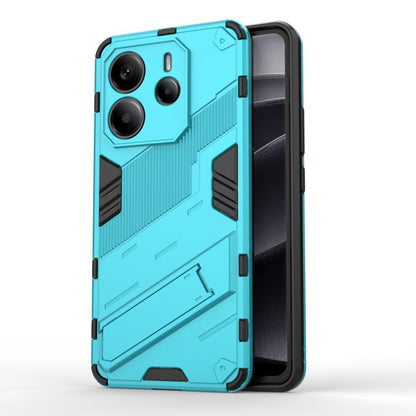 Punk Armor 2 in 1 PC + TPU Phone Case with Holder, For Redmi A5 4G 171.1mm / Poco C71, For Redmi K80 Pro / Poco F7 Ultra, For Redmi K80 / Poco F7 Pro, For Redmi Turbo 4 Pro, For Redmi Note Turbo 4, For Redmi Note 14 Pro 4G, For Redmi Note 14 4G 163.25m...