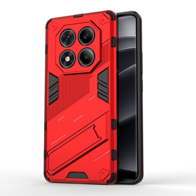 Punk Armor 2 in 1 PC + TPU Phone Case with Holder, For Redmi A5 4G 171.1mm / Poco C71, For Redmi K80 Pro / Poco F7 Ultra, For Redmi K80 / Poco F7 Pro, For Redmi Turbo 4 Pro, For Redmi Note Turbo 4, For Redmi Note 14 Pro 4G, For Redmi Note 14 4G 163.25m...