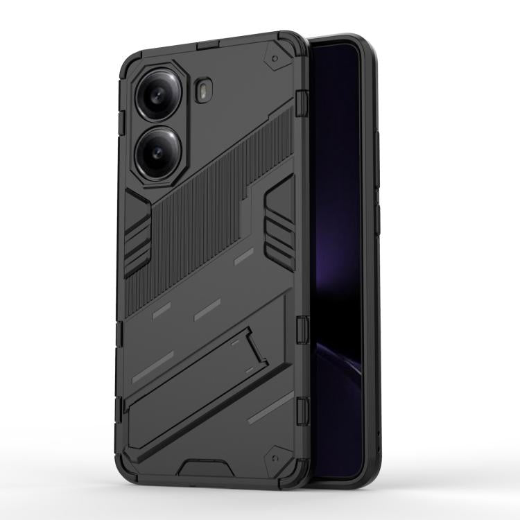 Punk Armor 2 in 1 PC + TPU Phone Case with Holder, For Redmi A5 4G 171.1mm / Poco C71, For Redmi K80 Pro / Poco F7 Ultra, For Redmi K80 / Poco F7 Pro, For Redmi Turbo 4 Pro, For Redmi Note Turbo 4, For Redmi Note 14 Pro 4G, For Redmi Note 14 4G 163.25m...