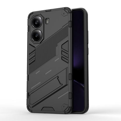 Punk Armor 2 in 1 PC + TPU Phone Case with Holder, For Redmi A5 4G 171.1mm / Poco C71, For Redmi K80 Pro / Poco F7 Ultra, For Redmi K80 / Poco F7 Pro, For Redmi Turbo 4 Pro, For Redmi Note Turbo 4, For Redmi Note 14 Pro 4G, For Redmi Note 14 4G 163.25m...