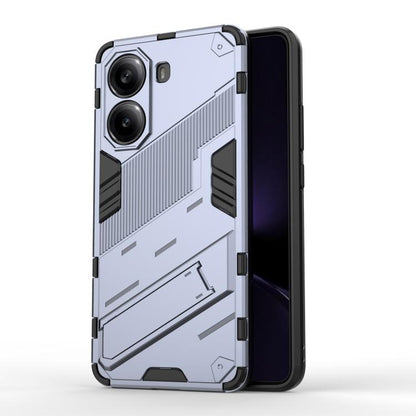 Punk Armor 2 in 1 PC + TPU Phone Case with Holder, For Redmi A5 4G 171.1mm / Poco C71, For Redmi K80 Pro / Poco F7 Ultra, For Redmi K80 / Poco F7 Pro, For Redmi Turbo 4 Pro, For Redmi Note Turbo 4, For Redmi Note 14 Pro 4G, For Redmi Note 14 4G 163.25m...