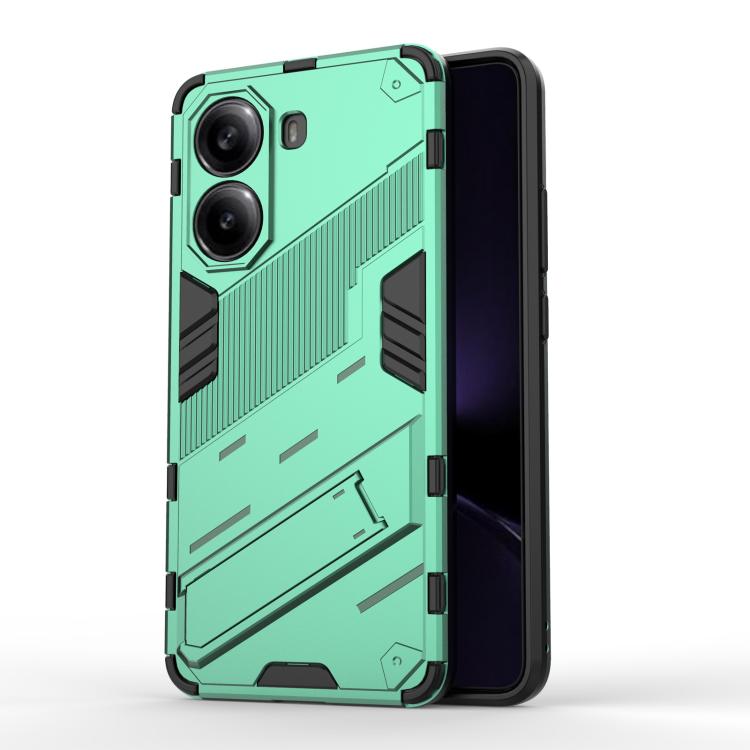 Punk Armor 2 in 1 PC + TPU Phone Case with Holder, For Redmi A5 4G 171.1mm / Poco C71, For Redmi K80 Pro / Poco F7 Ultra, For Redmi K80 / Poco F7 Pro, For Redmi Turbo 4 Pro, For Redmi Note Turbo 4, For Redmi Note 14 Pro 4G, For Redmi Note 14 4G 163.25m...