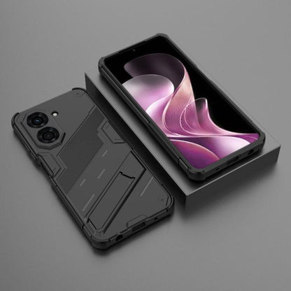 Punk Armor 2 in 1 PC + TPU Phone Case with Holder, For Redmi A5 4G 171.1mm / Poco C71, For Redmi K80 Pro / Poco F7 Ultra, For Redmi K80 / Poco F7 Pro, For Redmi Turbo 4 Pro, For Redmi Note Turbo 4, For Redmi Note 14 Pro 4G, For Redmi Note 14 4G 163.25m...