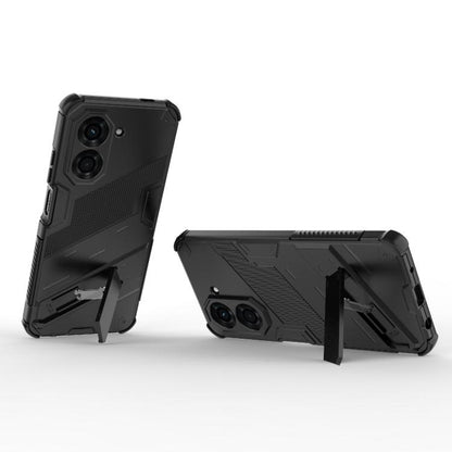 Punk Armor 2 in 1 PC + TPU Phone Case with Holder, For Redmi A5 4G 171.1mm / Poco C71, For Redmi K80 Pro / Poco F7 Ultra, For Redmi K80 / Poco F7 Pro, For Redmi Turbo 4 Pro, For Redmi Note Turbo 4, For Redmi Note 14 Pro 4G, For Redmi Note 14 4G 163.25m...