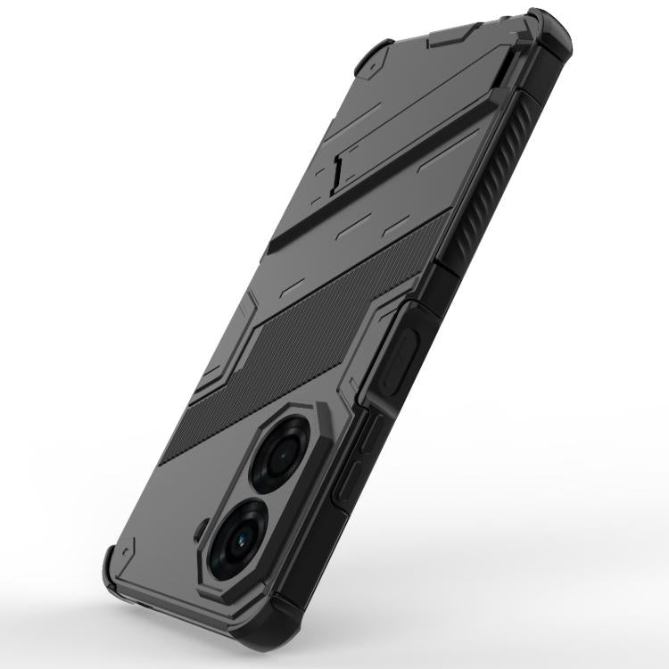 Punk Armor 2 in 1 PC + TPU Phone Case with Holder, For Redmi A5 4G 171.1mm / Poco C71, For Redmi K80 Pro / Poco F7 Ultra, For Redmi K80 / Poco F7 Pro, For Redmi Turbo 4 Pro, For Redmi Note Turbo 4, For Redmi Note 14 Pro 4G, For Redmi Note 14 4G 163.25m...