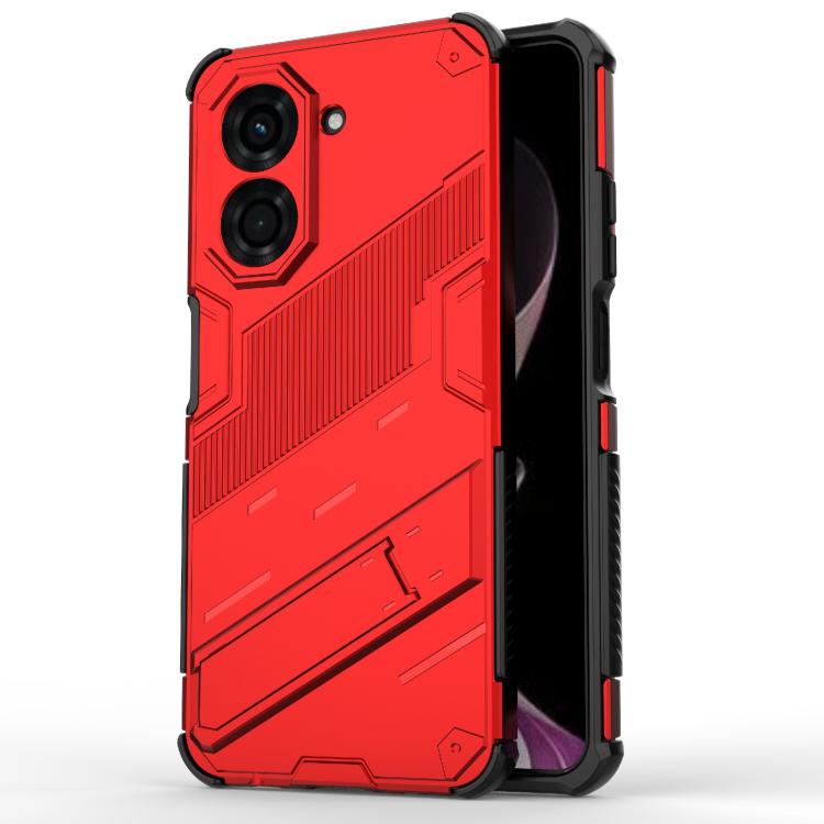 Punk Armor 2 in 1 PC + TPU Phone Case with Holder, For Redmi A5 4G 171.1mm / Poco C71, For Redmi K80 Pro / Poco F7 Ultra, For Redmi K80 / Poco F7 Pro, For Redmi Turbo 4 Pro, For Redmi Note Turbo 4, For Redmi Note 14 Pro 4G, For Redmi Note 14 4G 163.25m...