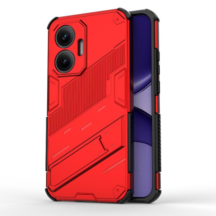 Punk Armor 2 in 1 PC + TPU Phone Case with Holder, For Redmi A5 4G 171.1mm / Poco C71, For Redmi K80 Pro / Poco F7 Ultra, For Redmi K80 / Poco F7 Pro, For Redmi Turbo 4 Pro, For Redmi Note Turbo 4, For Redmi Note 14 Pro 4G, For Redmi Note 14 4G 163.25m...