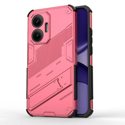 Punk Armor 2 in 1 PC + TPU Phone Case with Holder, For Redmi A5 4G 171.1mm / Poco C71, For Redmi K80 Pro / Poco F7 Ultra, For Redmi K80 / Poco F7 Pro, For Redmi Turbo 4 Pro, For Redmi Note Turbo 4, For Redmi Note 14 Pro 4G, For Redmi Note 14 4G 163.25m...
