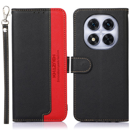 KHAZNEH Litchi Texture Leather RFID Phone Case, For Redmi A7 Pro 171mm/Poco C85x 5G Global, For Redmi Turbo 5 Max / Poco X8 Pro Max, For Redmi Turbo 5 5G / Poco X8 Pro 5G, For Redmi Note 15 Pro+ 5G Global 163.3mm, For Redmi Note 15 5G Global 164mm     ...