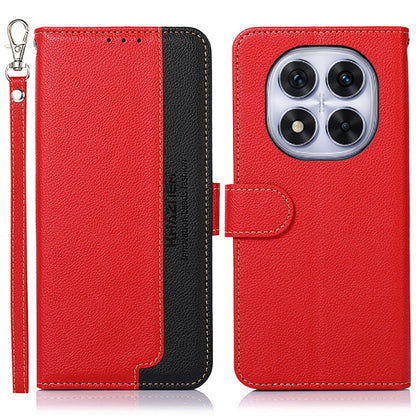 KHAZNEH Litchi Texture Leather RFID Phone Case, For Redmi A7 Pro 171mm/Poco C85x 5G Global, For Redmi Turbo 5 Max / Poco X8 Pro Max, For Redmi Turbo 5 5G / Poco X8 Pro 5G, For Redmi Note 15 Pro+ 5G Global 163.3mm, For Redmi Note 15 5G Global 164mm     ...