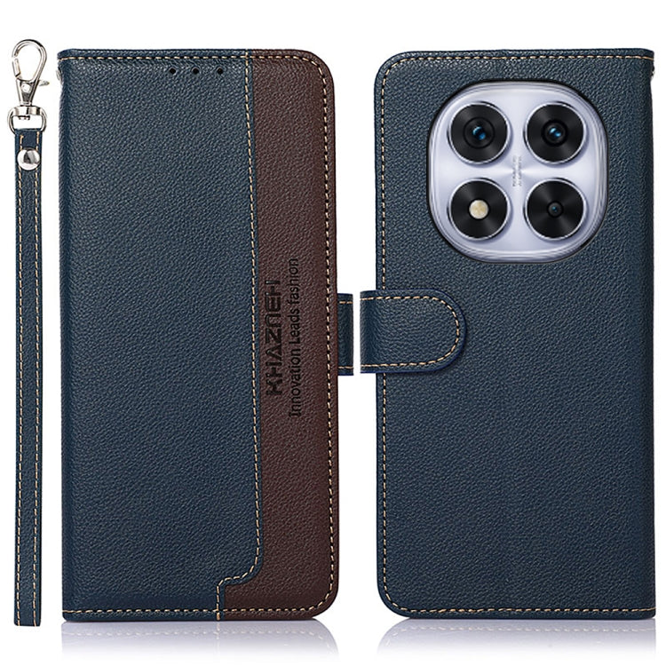 KHAZNEH Litchi Texture Leather RFID Phone Case, For Redmi A7 Pro 171mm/Poco C85x 5G Global, For Redmi Turbo 5 Max / Poco X8 Pro Max, For Redmi Turbo 5 5G / Poco X8 Pro 5G, For Redmi Note 15 Pro+ 5G Global 163.3mm, For Redmi Note 15 5G Global 164mm     ...